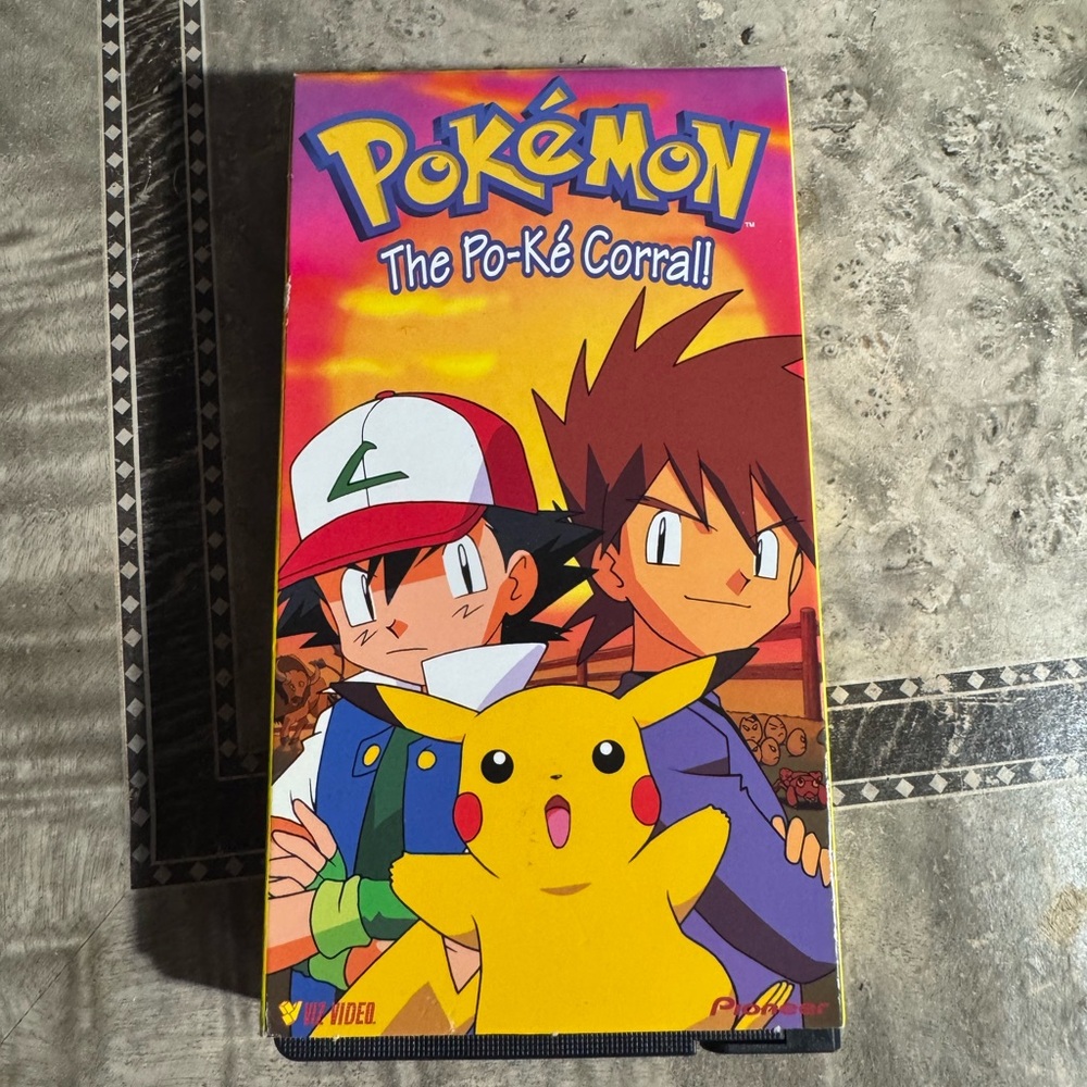 Pokemon The Po-Ké Corral VHS - Multicolor